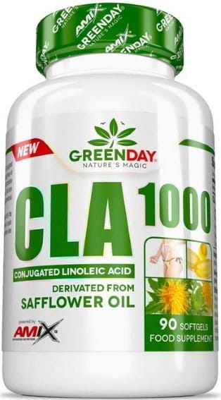 Acido linoleico coniugato CLA Amix Green Day CLA 1000 90 capsule