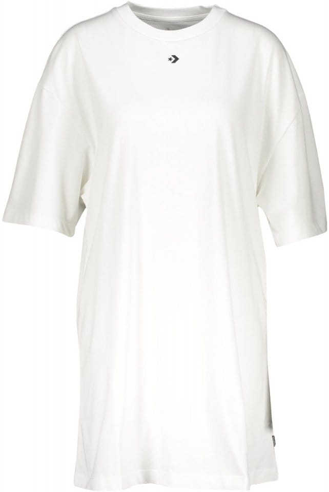 Magliette Converse Wordmark Damen T-Shirtkleid Weiss F102