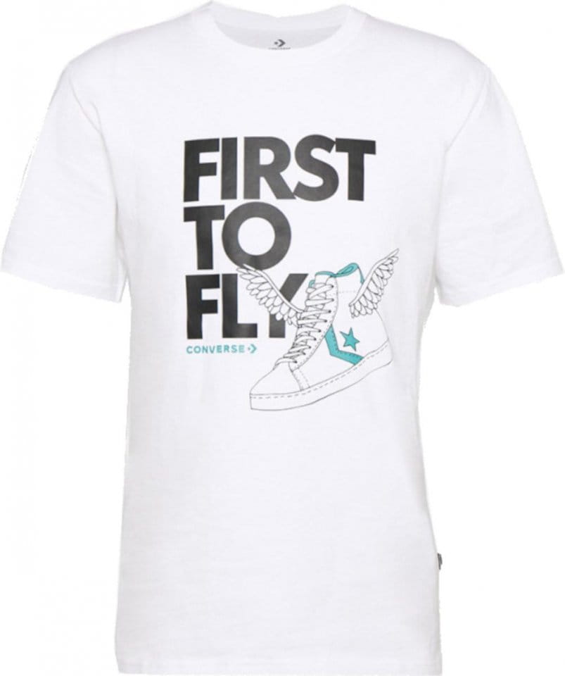 Magliette Converse First To Fly Back TEE M