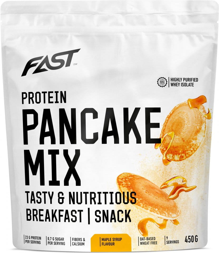 Frittelle proteiche FAST FAST PRO PANCAKE MIX 450G - maple syrup