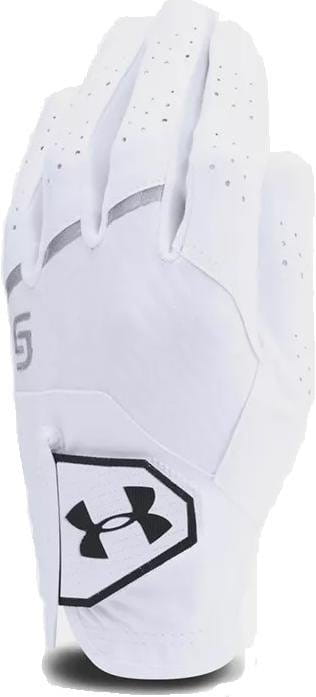 Guanti per pesi Under Armour Youth Coolswitch Golf Glove-WHT