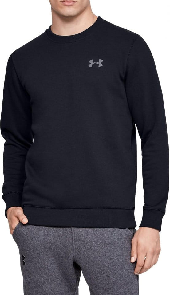 Felpe Under Armour Rival Solid Fitted Crew-BLK
