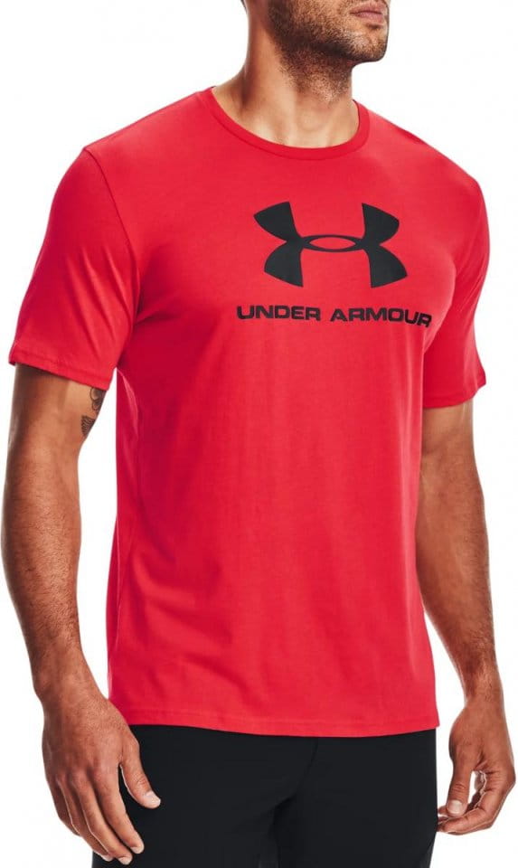 Magliette Under Armour UA SPORTSTYLE LOGO SS-RED