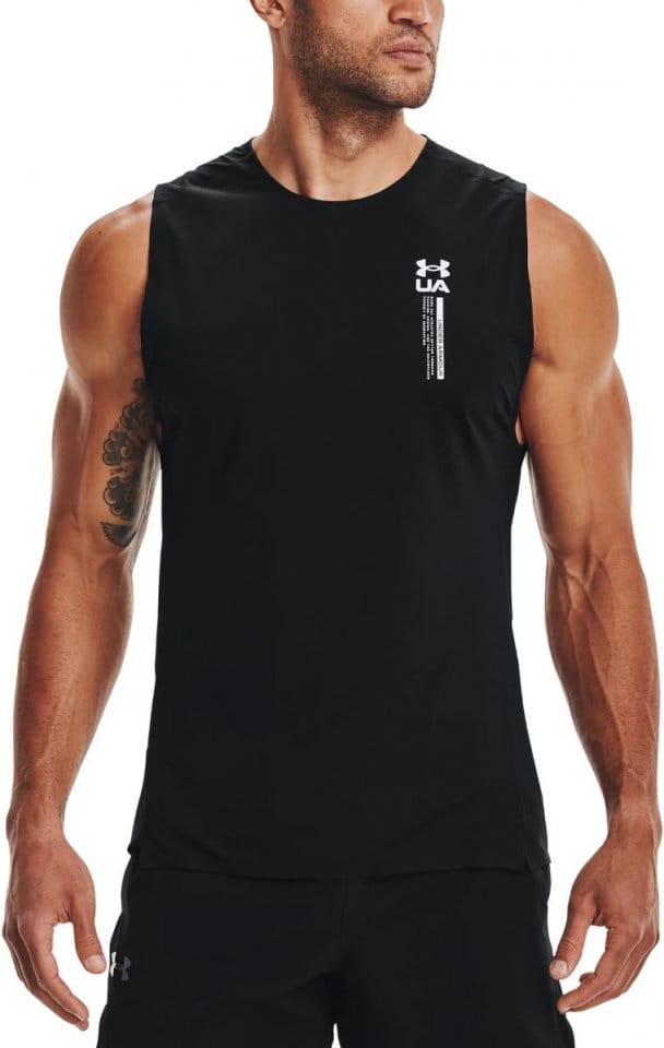 Canotte e Top Under Armour UA HG IsoChill Perforated SL-BLK