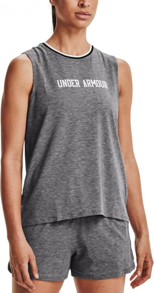 Canotte e Top Under Armour Recovery Sleepwear Tank-BLK