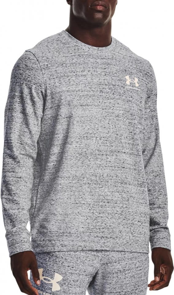 Felpe Under Armour UA Rival Terry LC Crew-WHT