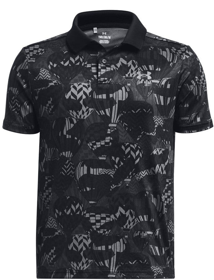 Magliette Under Armour UA Performance Printed Polo-BLK