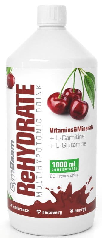Bevande ioniche GymBeam Iont drink ReHydrate - sour cherry