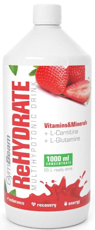 Bevande ioniche GymBeam Iont drink ReHydrate - strawberry