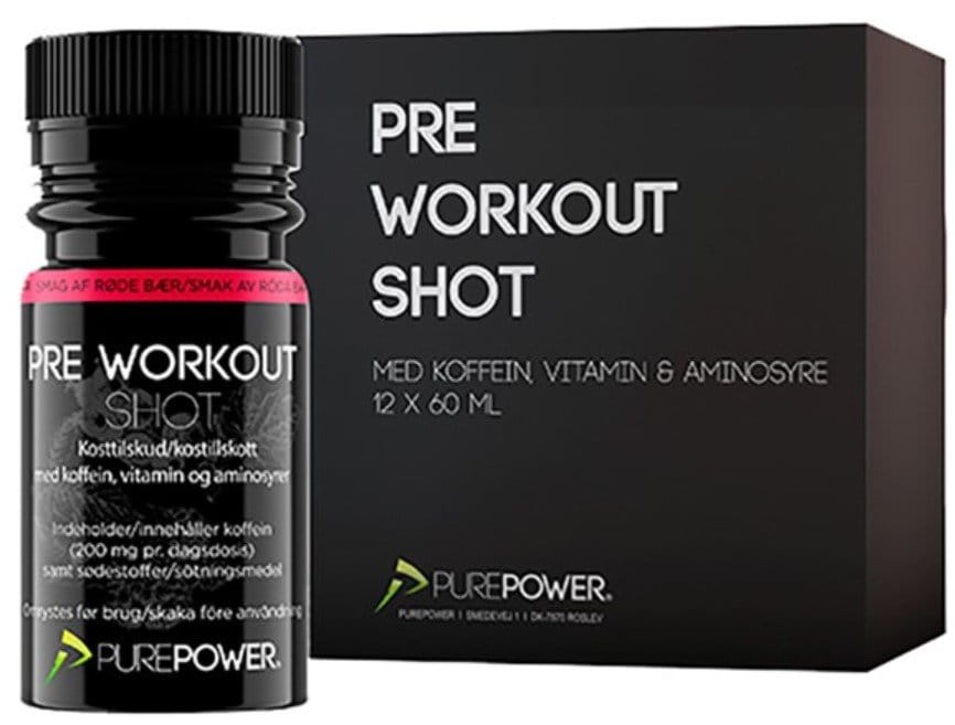 Bevanda Pure Power Pre Workout Shot 60 ml
