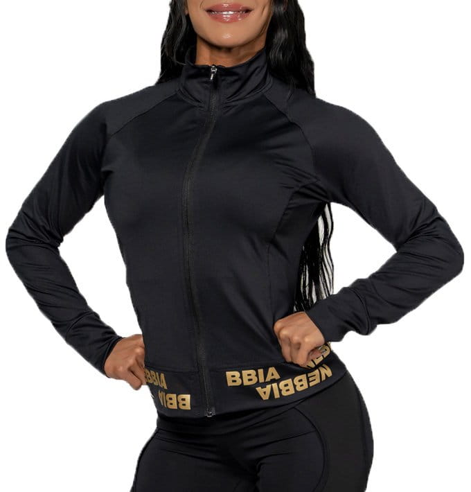 Felpe NEBBIA Women s Zip-Up Jacket INTENSE Warm-Up Gold