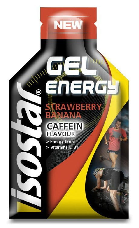 energetici Isostar GEL CAFFEIN STRAWBERRY BANANA 35g