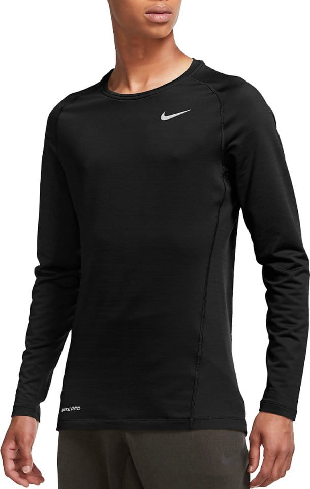 Magliette a maniche lunghe Nike Pro TOP WARM LS CREW