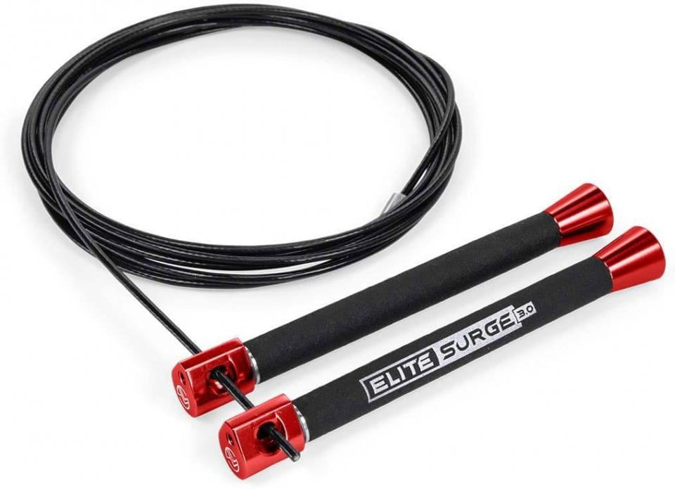Corda per saltare SRS Elite Surge 3.0 - Red Handle / Black Cable