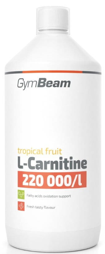 Bevande ioniche L-Karnitin GymBeam 1000 ml - tropical fruit
