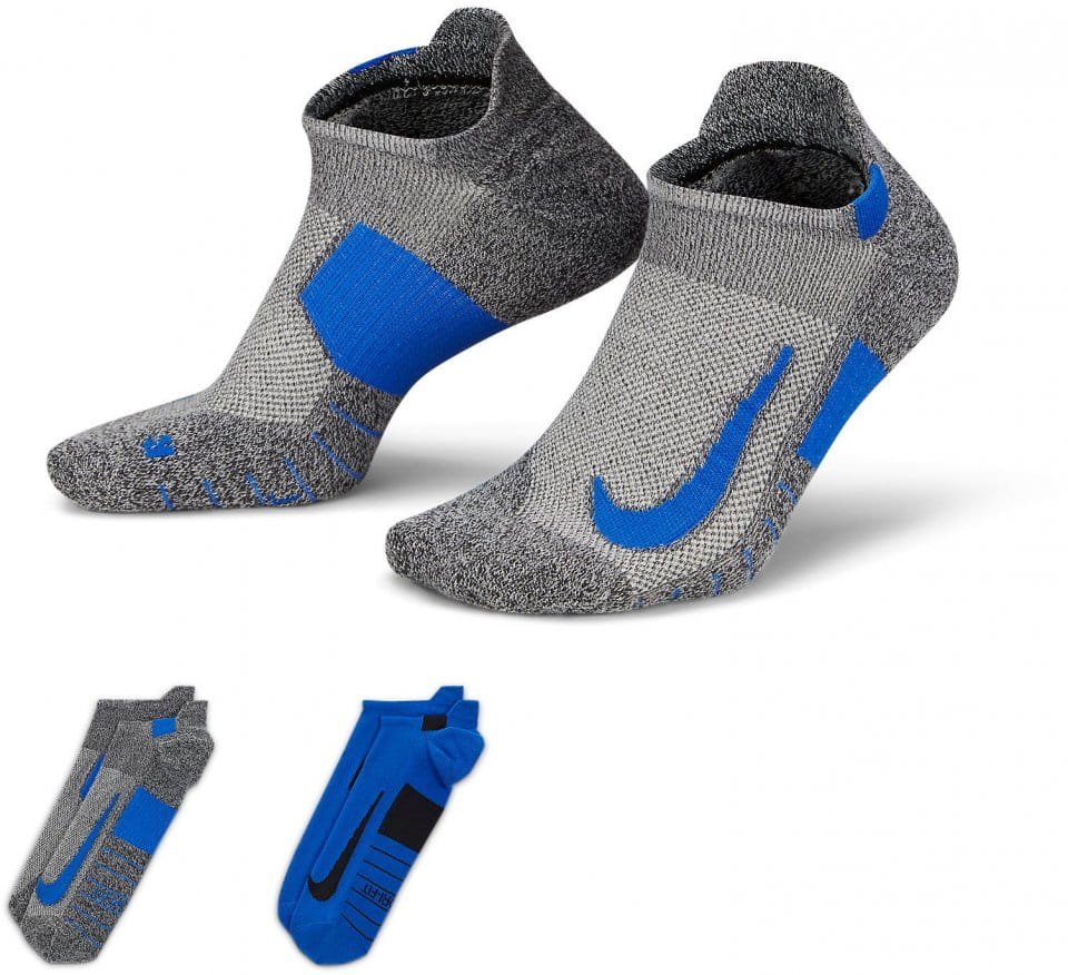 Calze Nike Multiplier Running No-Show Socks (2 Pairs)