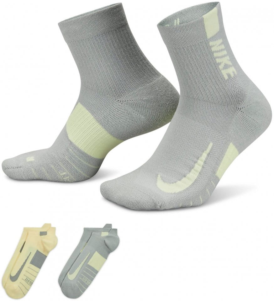 Calze Nike Multiplier Running No-Show Socks (2 Pairs)